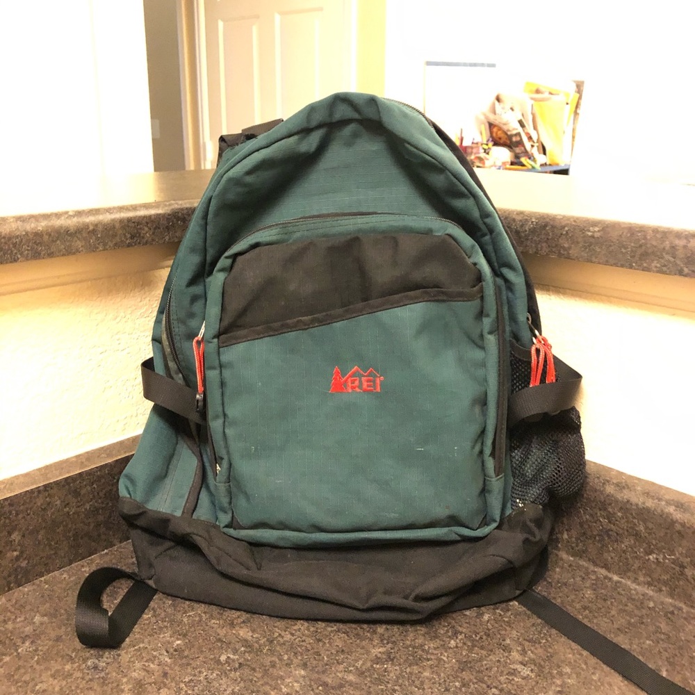 REI Green Laptop Backpack